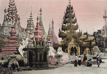 Rangoon, Pagoda di Shwedagon